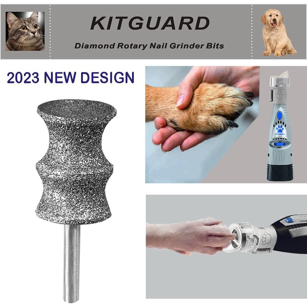 Puntas de Amoladora de Uñas de Perro Dremel 2-Pack Diamante