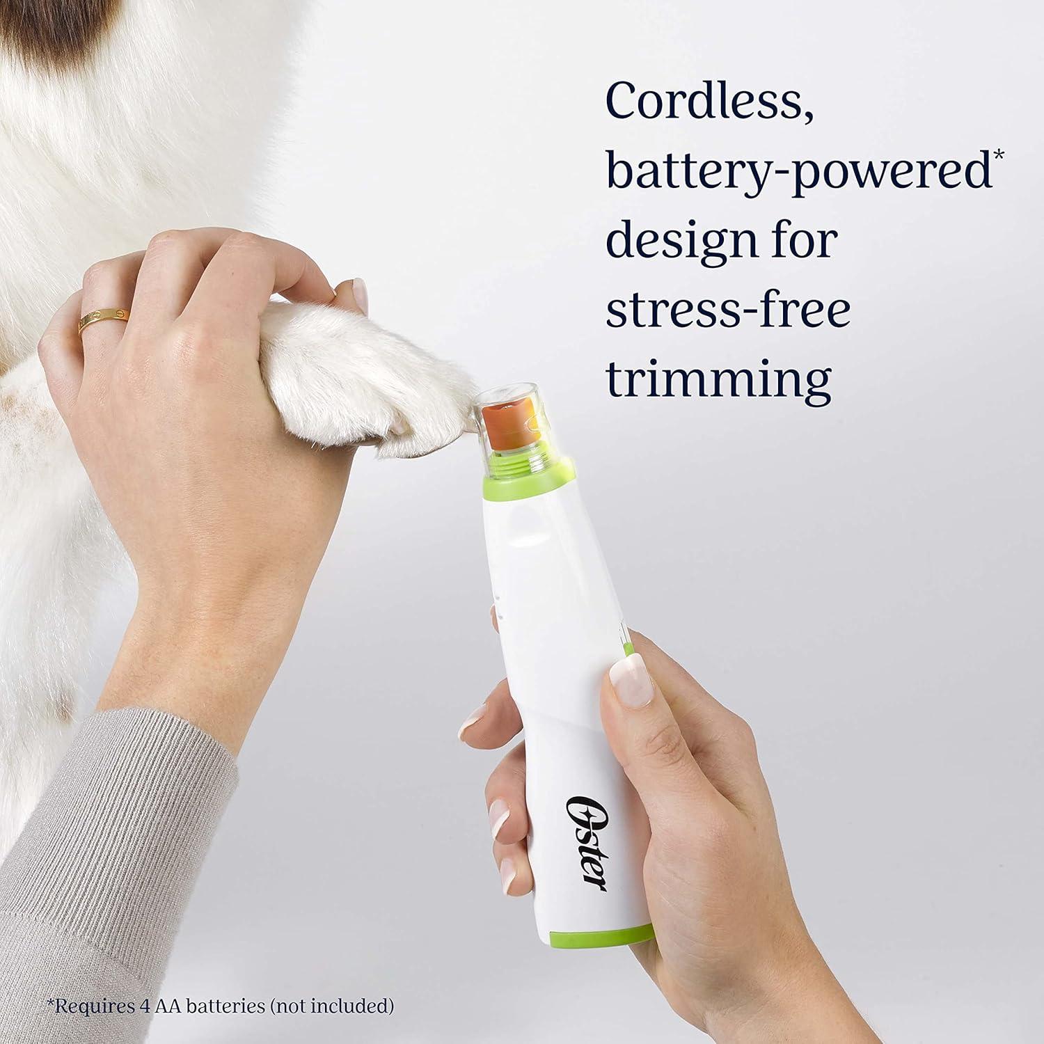 Lima de Uñas Inalámbrica Oster Gentle Paws para Mascotas