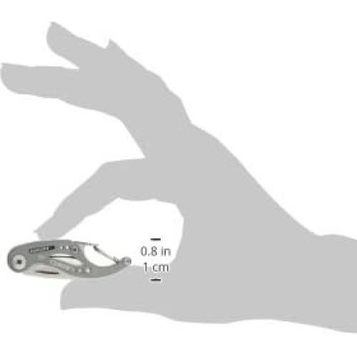 Gerber Gear Curve 6-en-1 Multitool Cuchillo Llavero Gris