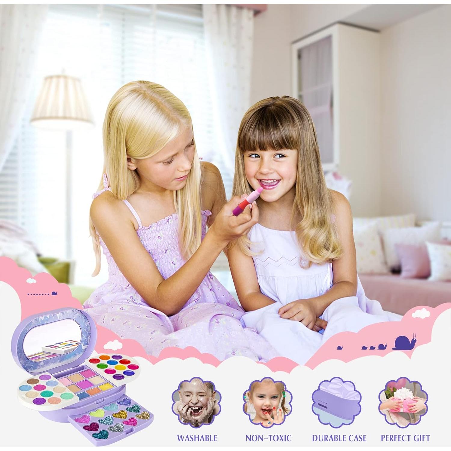 Kit de Maquillaje para Niñas Tomons Real Lavable 19x14.1 cm