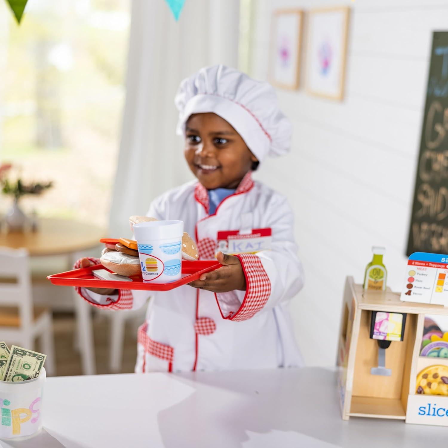 Disfraz de Chef Melissa & Doug con Accesorios Realistas 3-6 Años