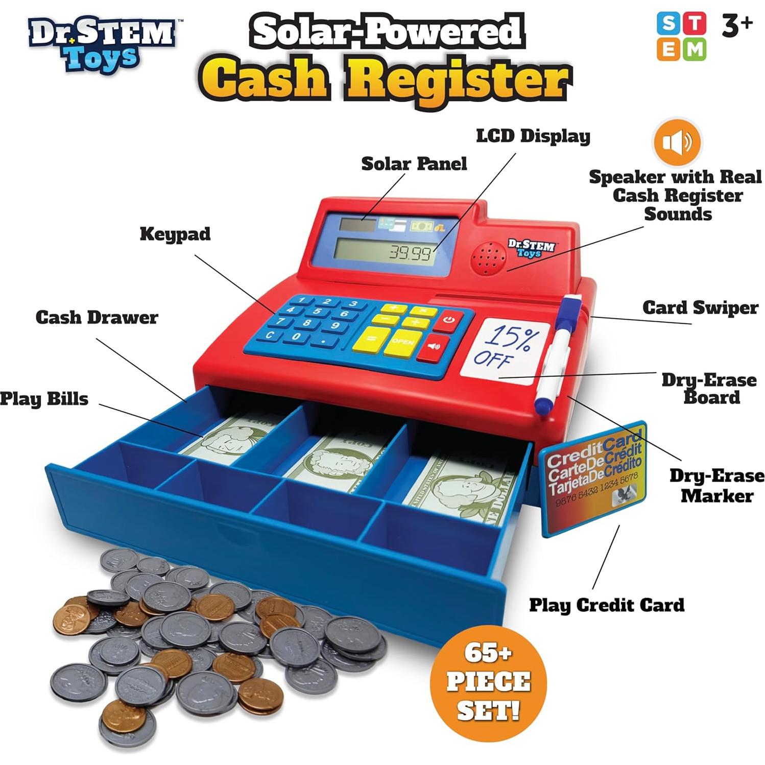 Calculadora de Juguete Solar Dr. STEM Toys - Set 67 Piezas