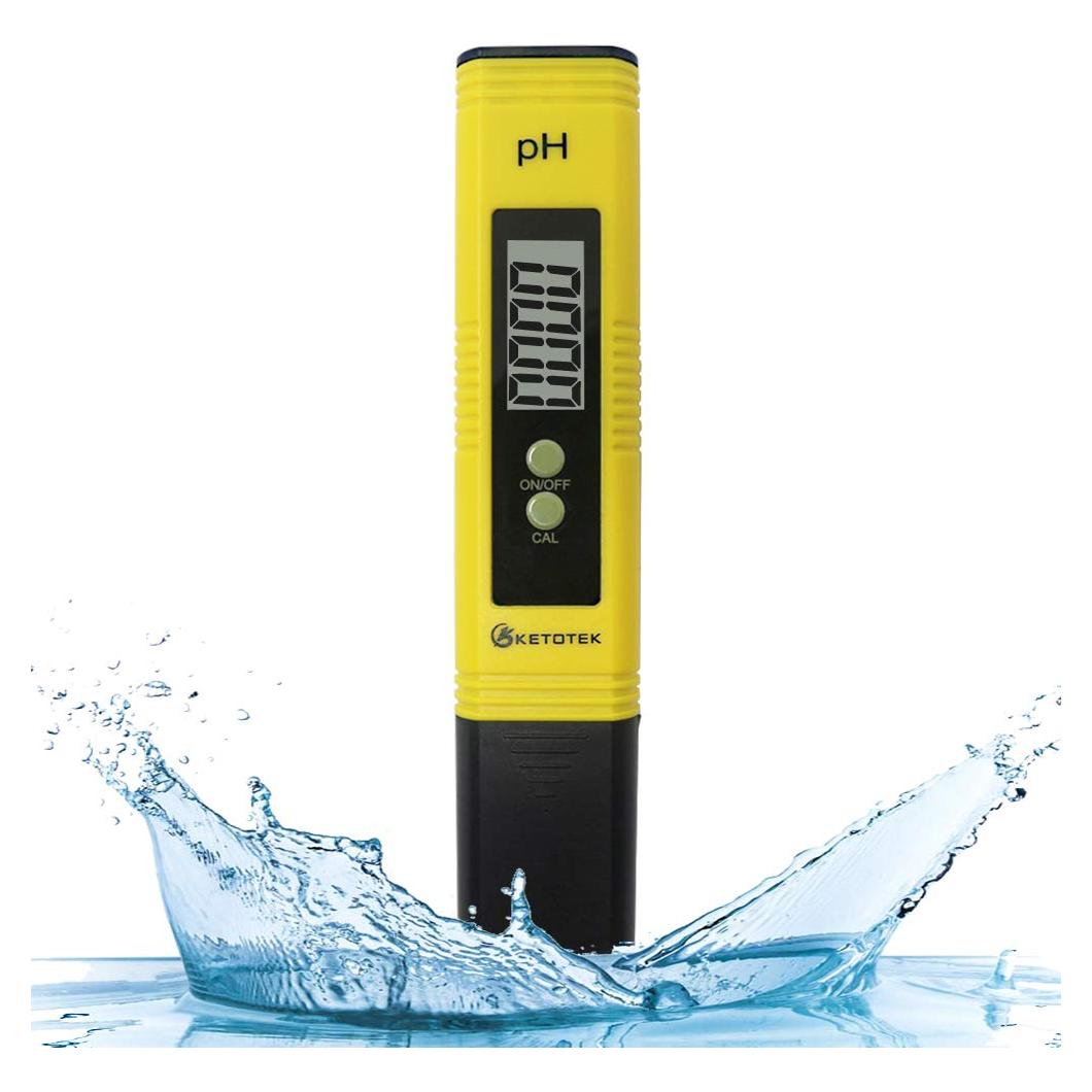 Medidor de pH Digital KETOTEK KT-3 con ATC, 0-16 pH