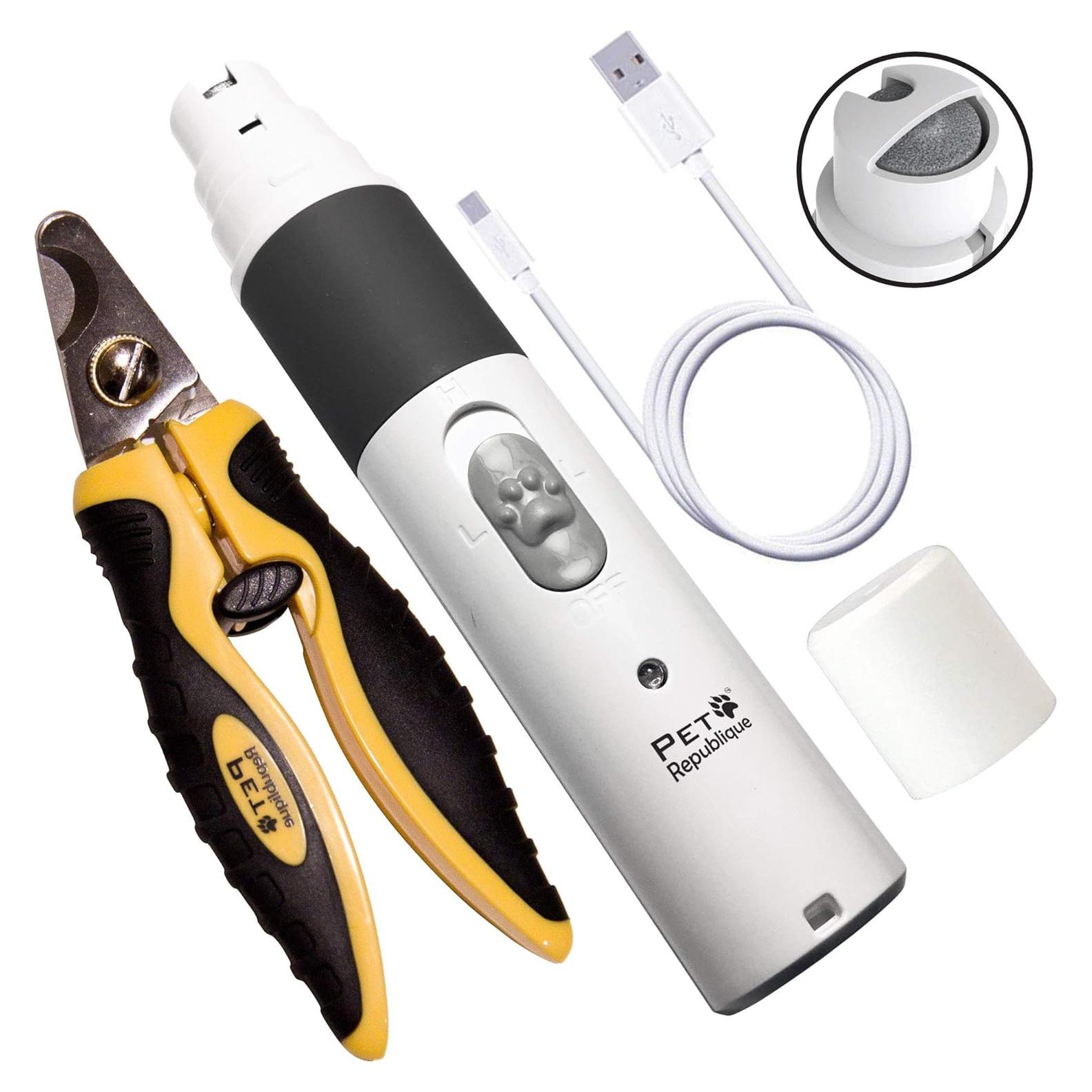 Lima de Uñas Eléctrica Pet Republique - 2 Velocidades, Silenciosa