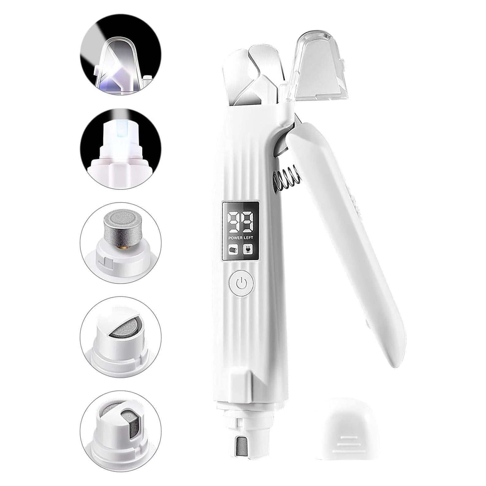 Cortador y Amoladora de Uñas para Perros y Gatos GuLuGuns 2 en 1