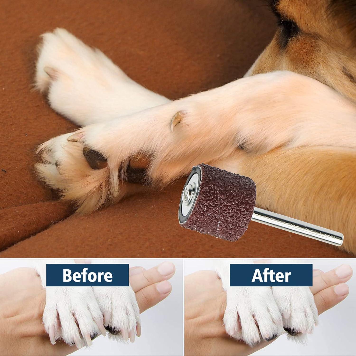 Kit de Reemplazo Amoladora de Uñas para Perros DonLeeving 26 Piezas