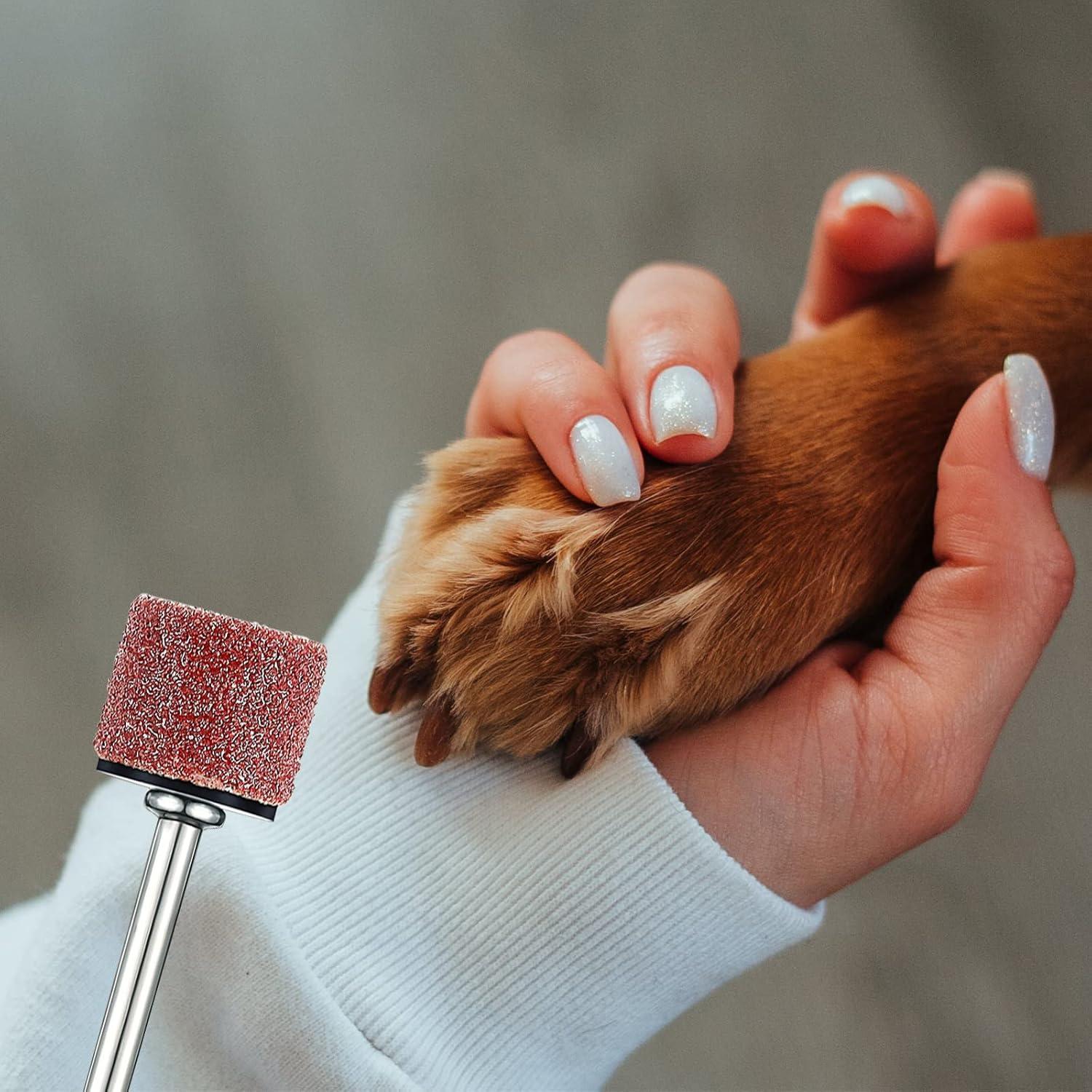 Kit de Reemplazo Amoladora de Uñas para Perros DonLeeving 26 Piezas