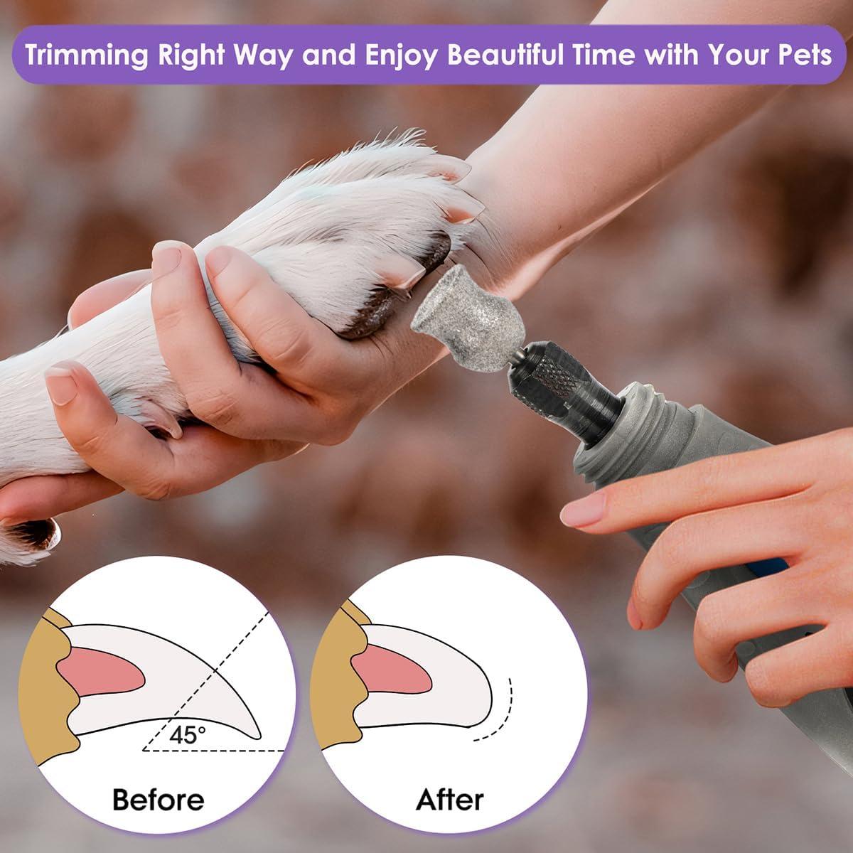 Accesorio Dremel para Molinillo de Uñas de Perro - Puntas de Diamante 0.32 cm