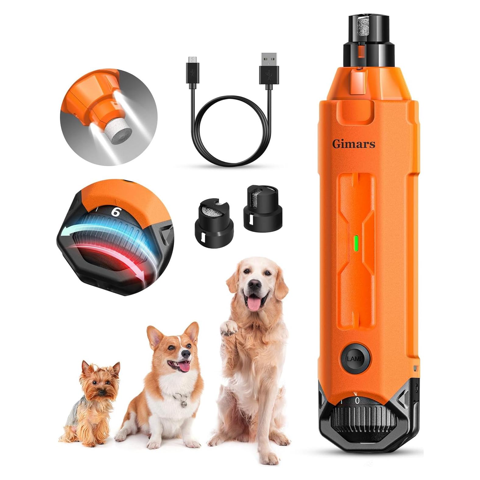 Molinillo de Uñas Eléctrico Gimars N60 6 Velocidades 45 dB