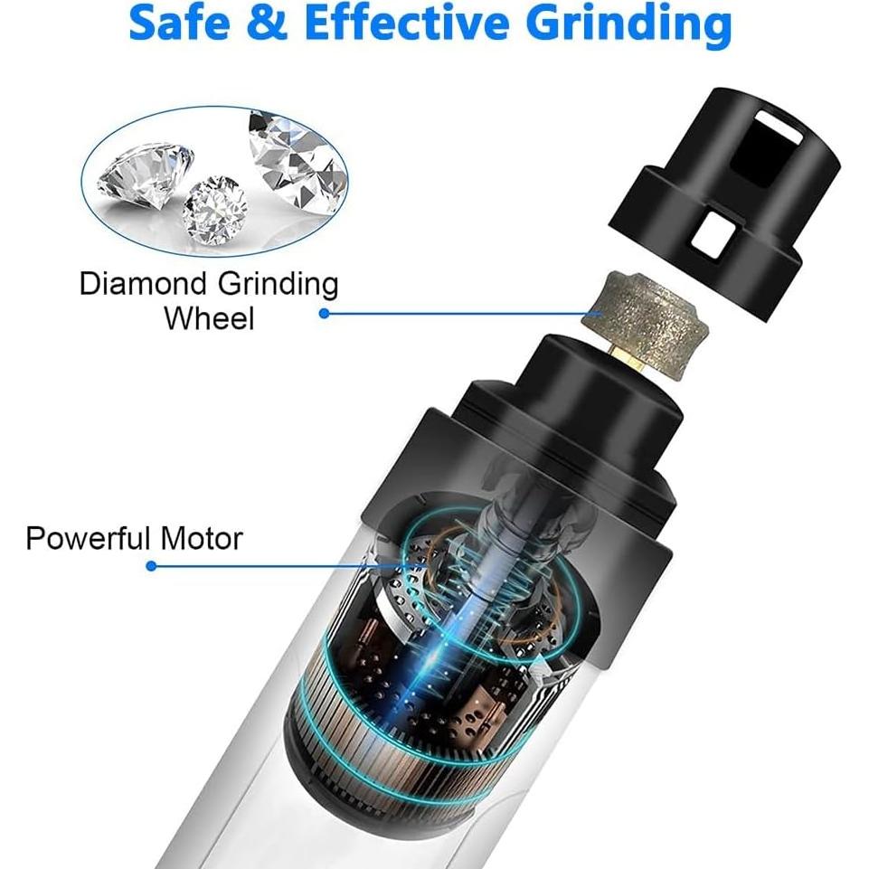 Cortador de Uñas Silent Groom Pro Heusom Recargable USB