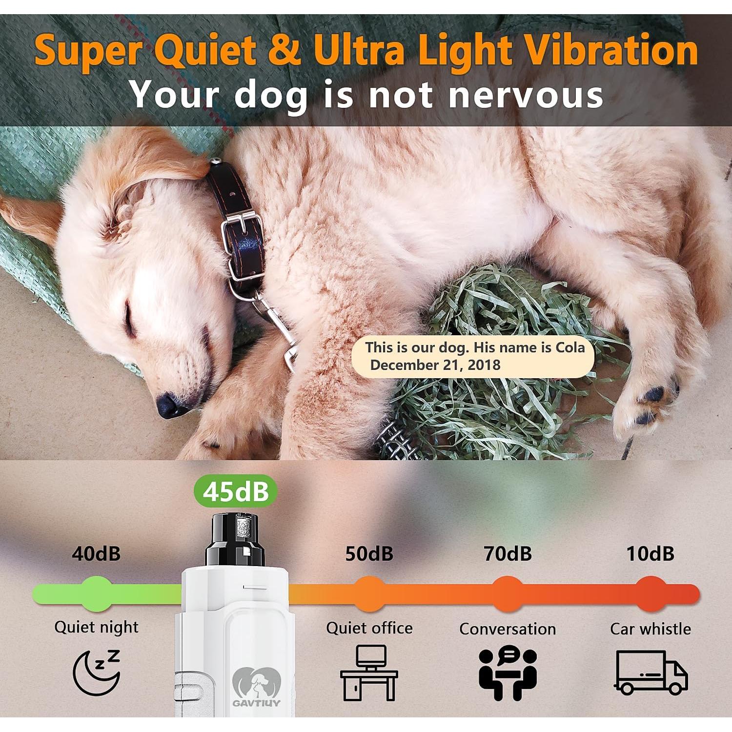 Muelas de Uñas Eléctricas Gavtiuy 12000RPM Silenciosas - Blanco