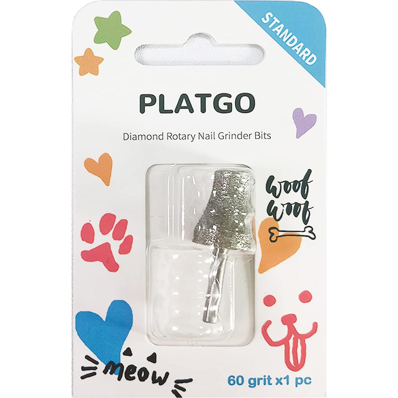 Puntas de Molienda de Uñas para Perros PLATGO 1/8" (3.175 mm)