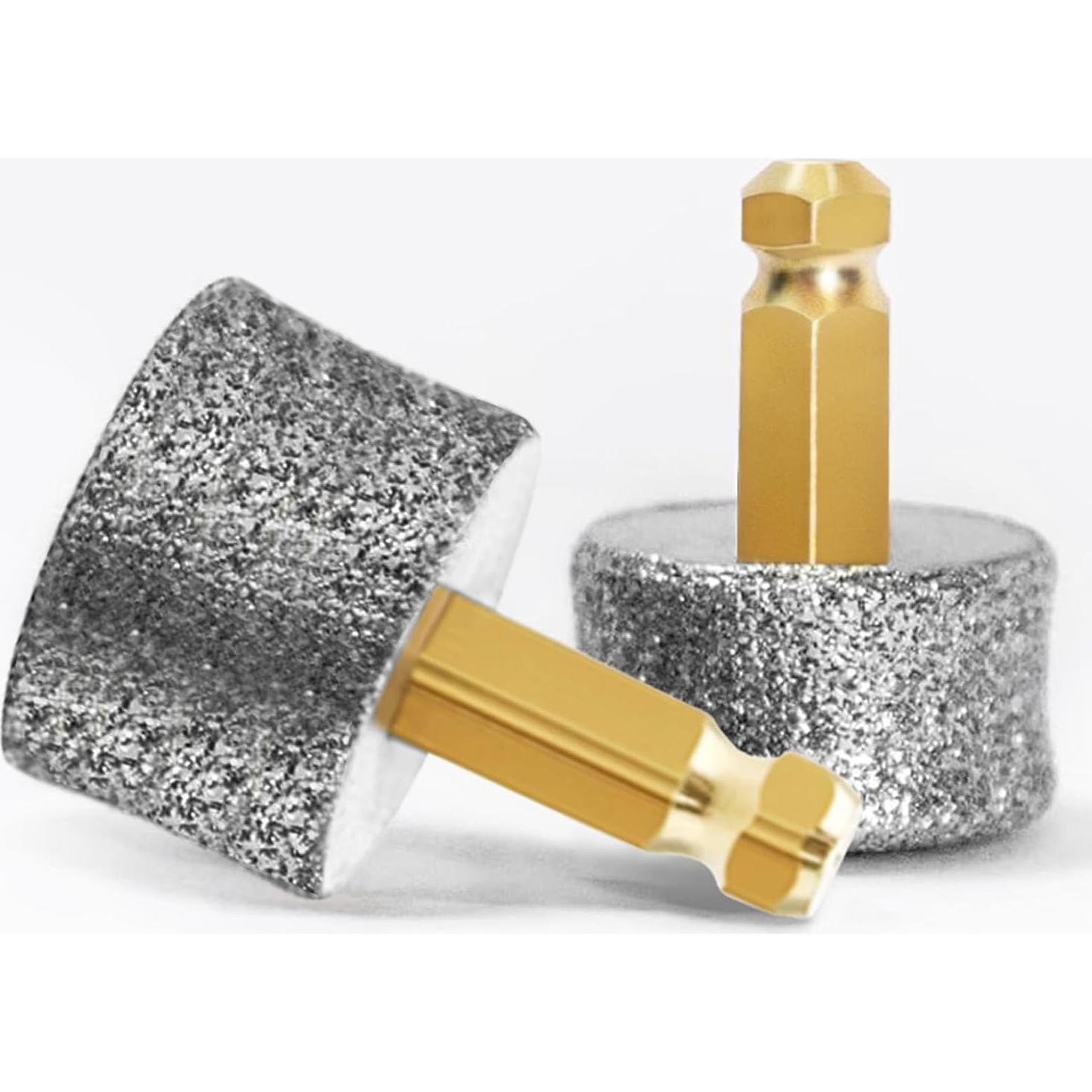 Cabezas de Molido de Diamante para Uñas de Perro - 6 Piezas