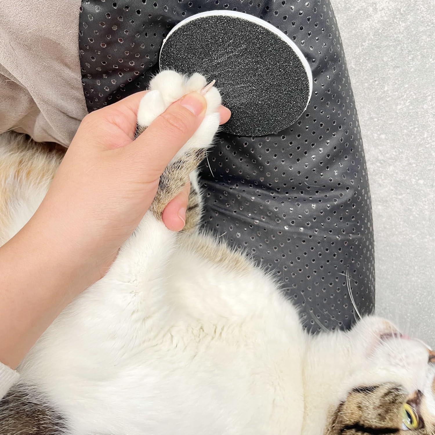 Lima de Uñas para Perros y Gatos XASTBW - 2 Unidades con 4 Papeles Reemplazables