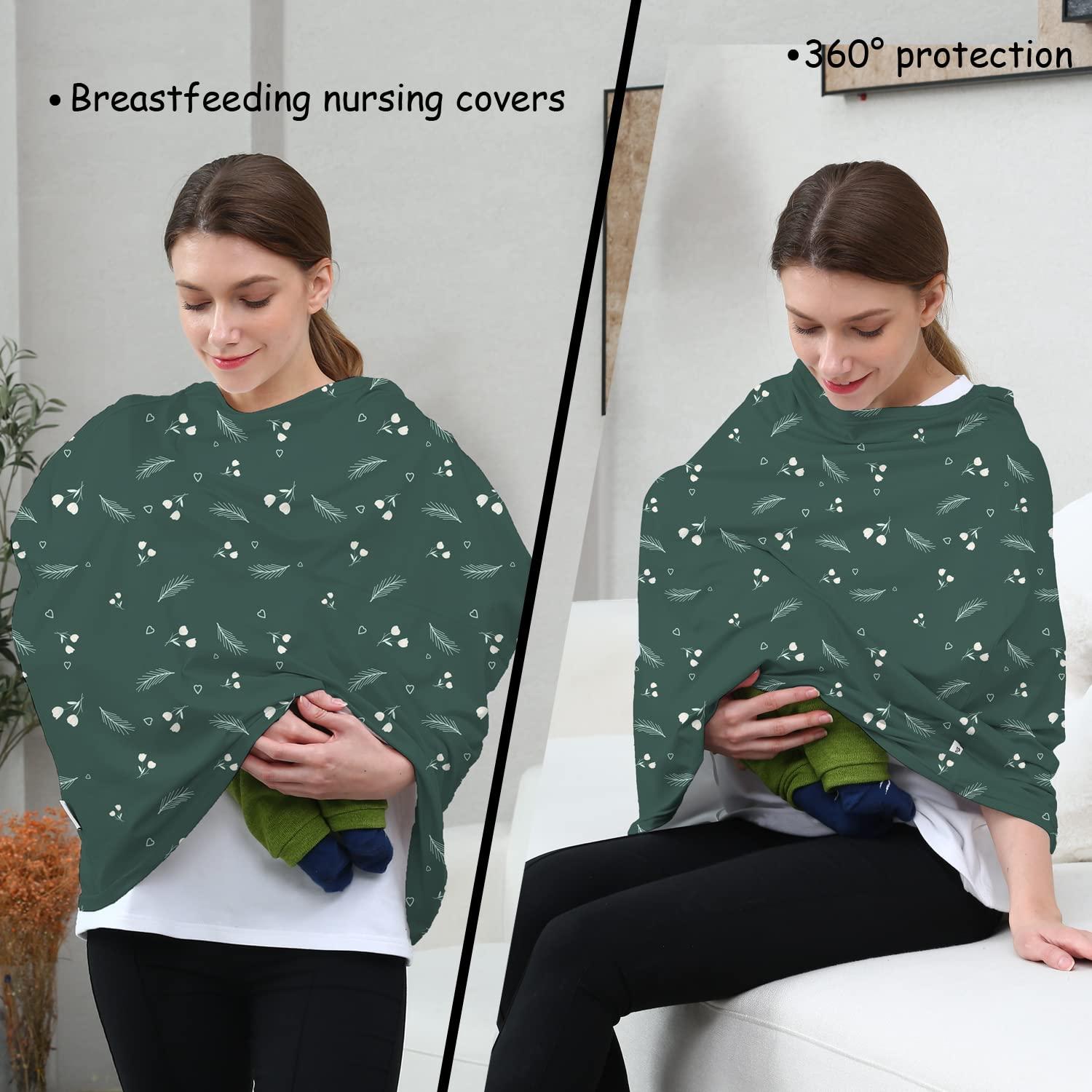 Cubierta de Asiento de Coche para Bebé Dudeeghes - Impresión Verde