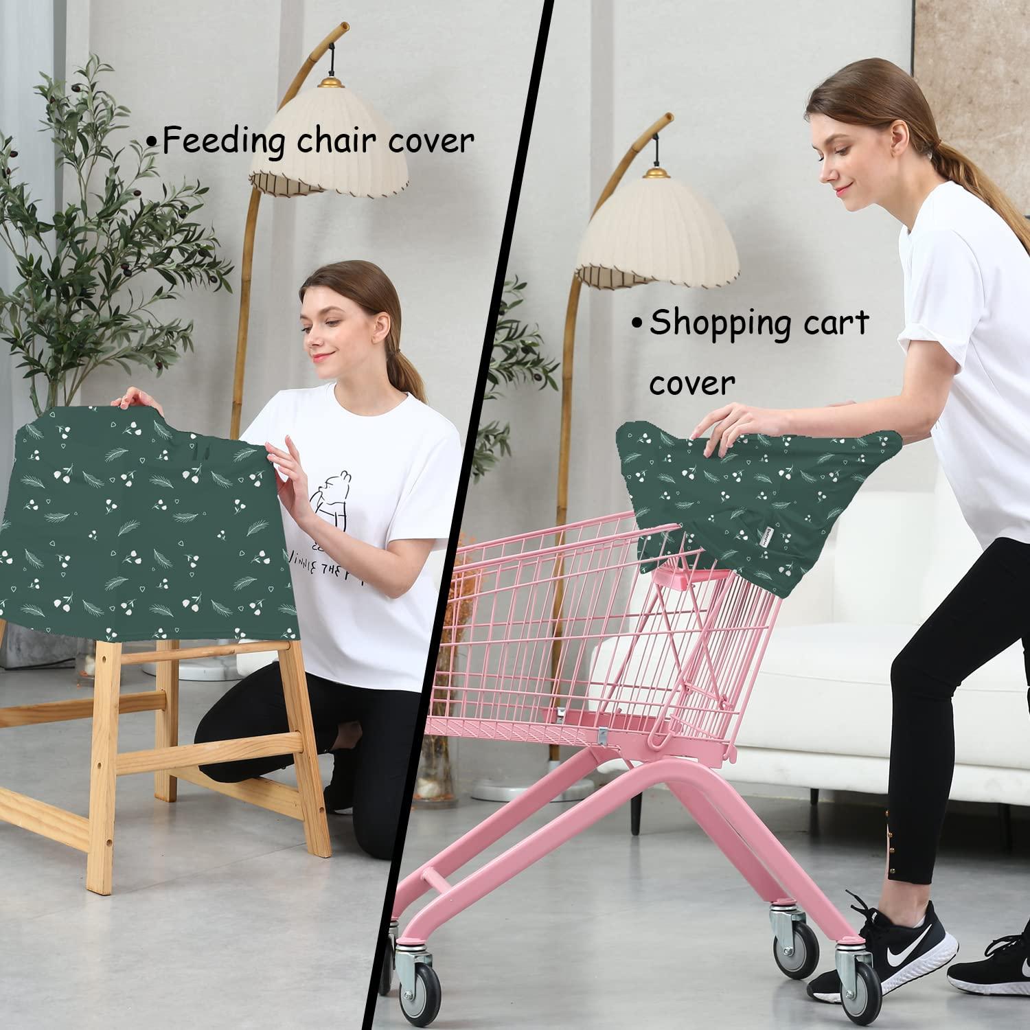 Cubierta de Asiento de Coche para Bebé Dudeeghes - Impresión Verde