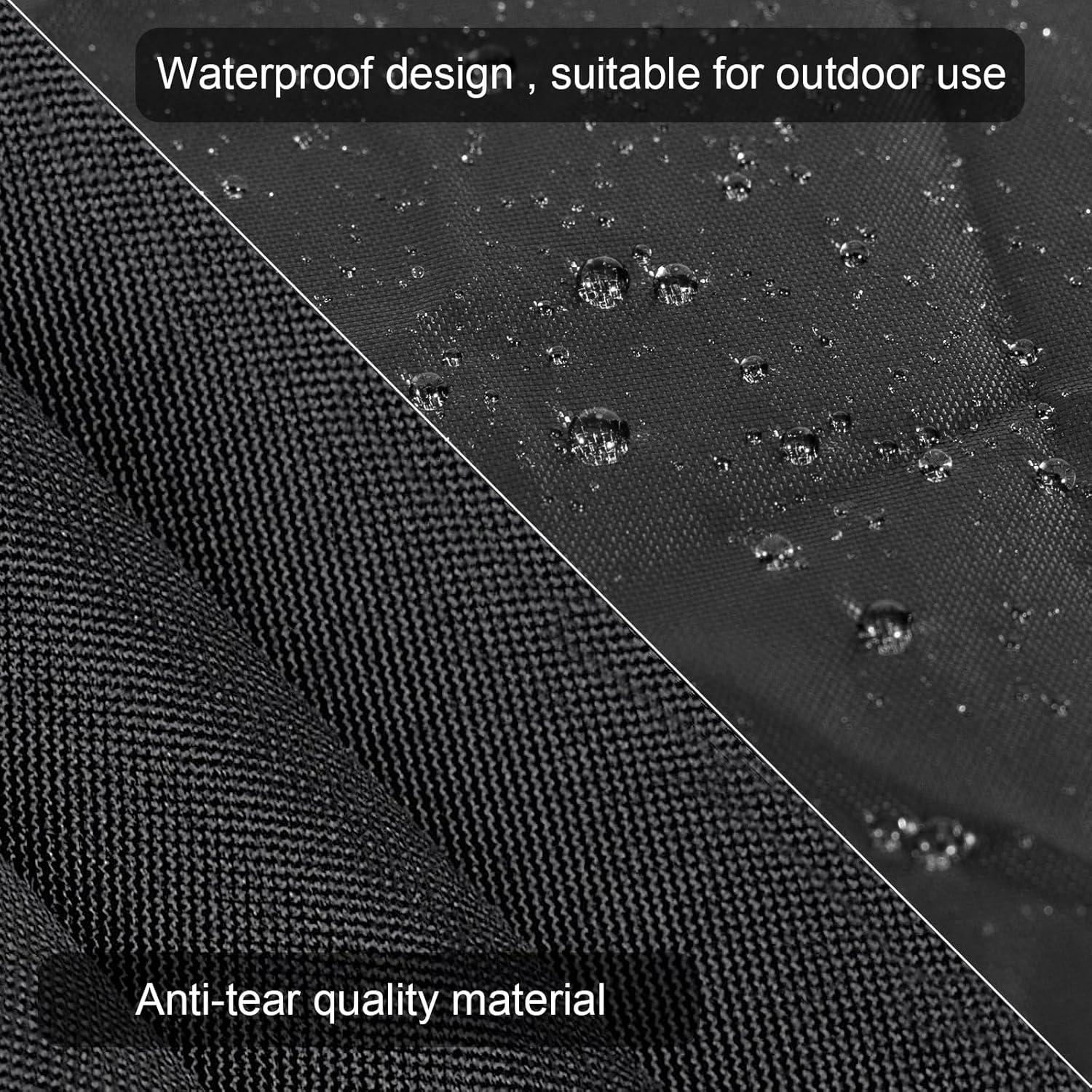 Cubierta Impermeable para Carro de Jardín QCWN 97x56x51cm