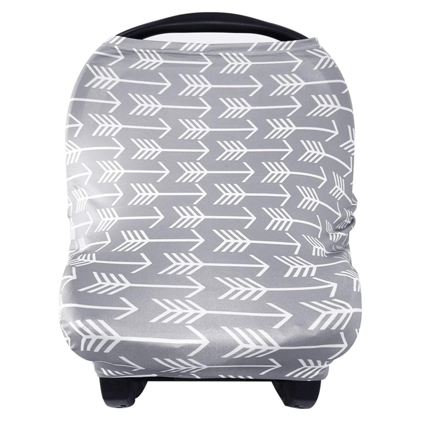 Cubierta de Lactancia Yoofoss Gris - Funda para Cochecito y Asiento