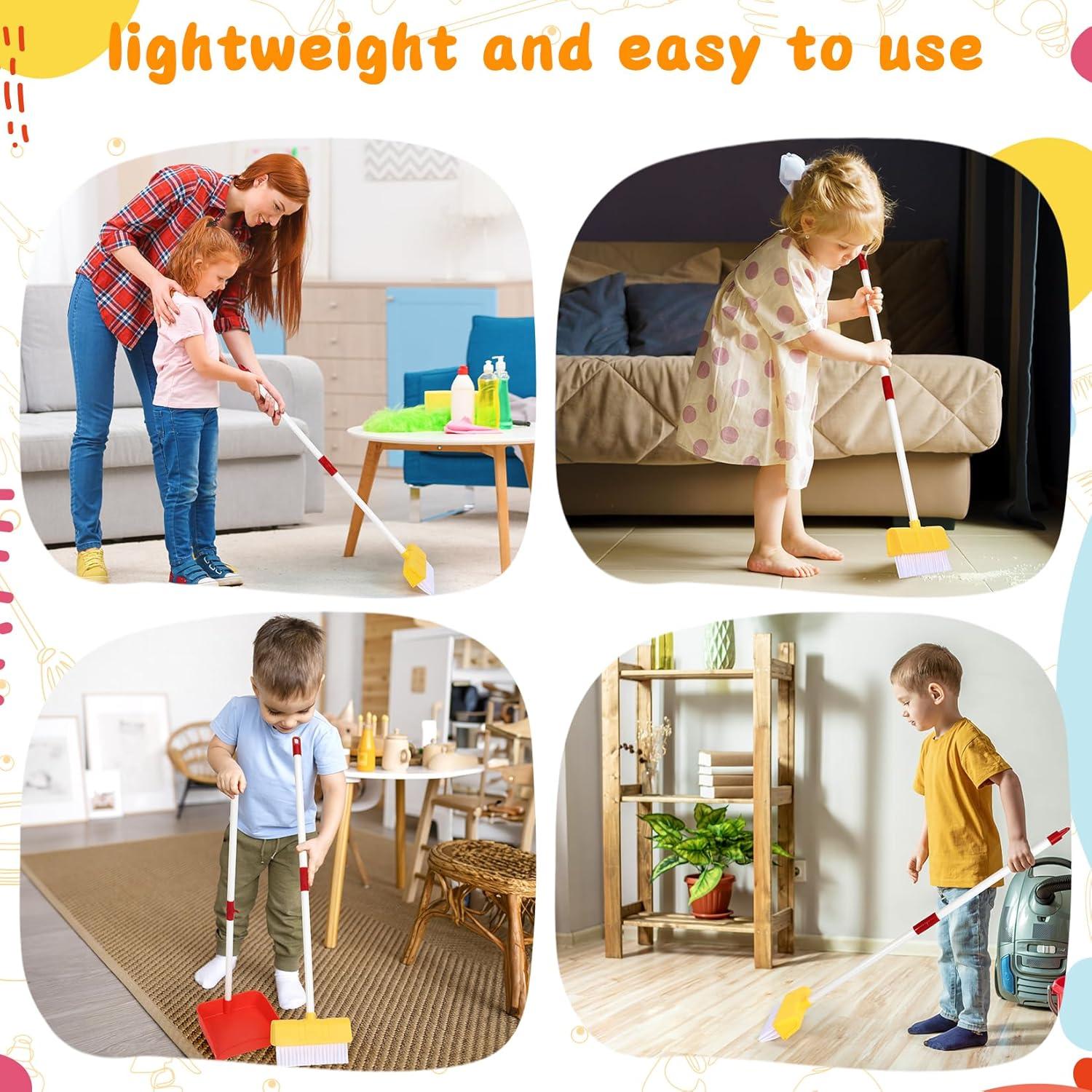 Juego de Limpieza para Niños LIMIROLER - Escoba y Recogedor