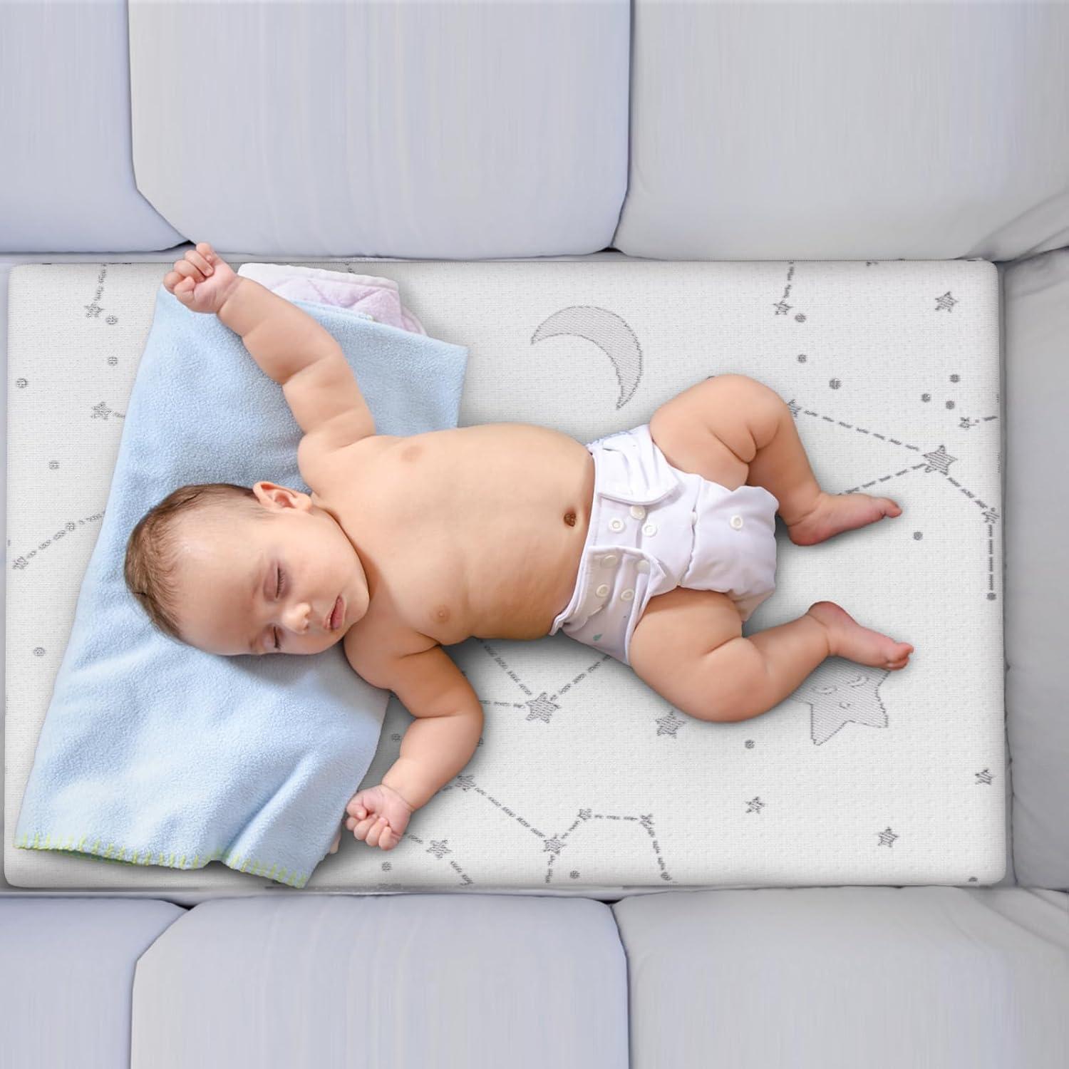 Colchón YENING para Pack and Play 96.5x66x2.5 cm CertiPUR