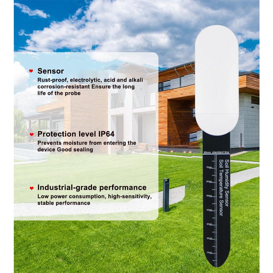 Medidor de Humedad del Suelo Zigbee PHOVOLT ZSS-01