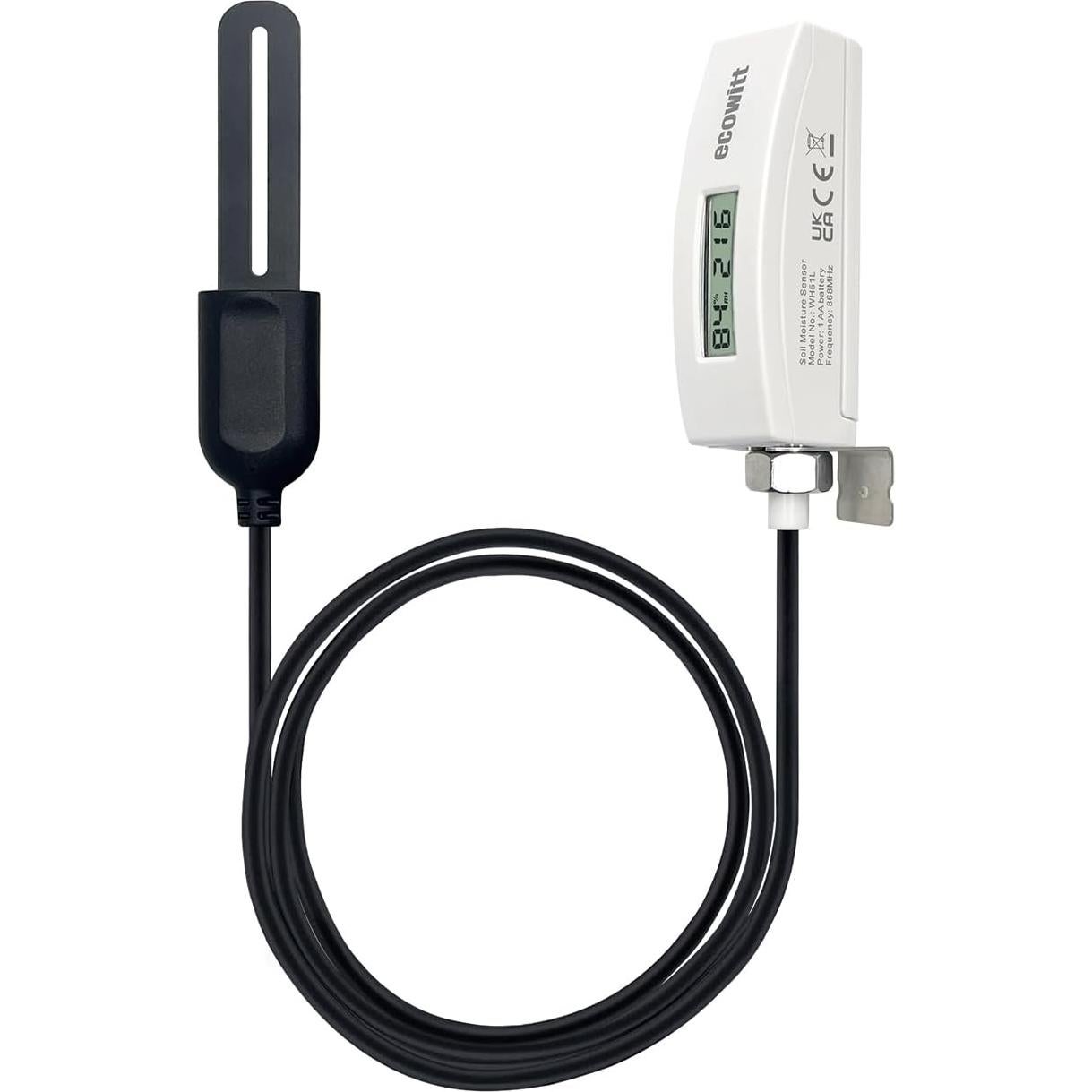 Sensor de Humedad del Suelo ECOWITT WH51L con Pantalla LCD