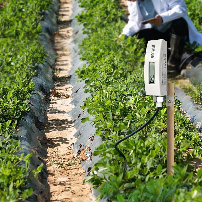 Sensor de Humedad del Suelo ECOWITT WH51L con Pantalla LCD