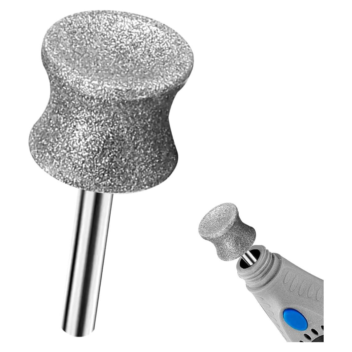 Puntas de Amoladora de Uñas de Diamante RIUORKIE 3.18 mm