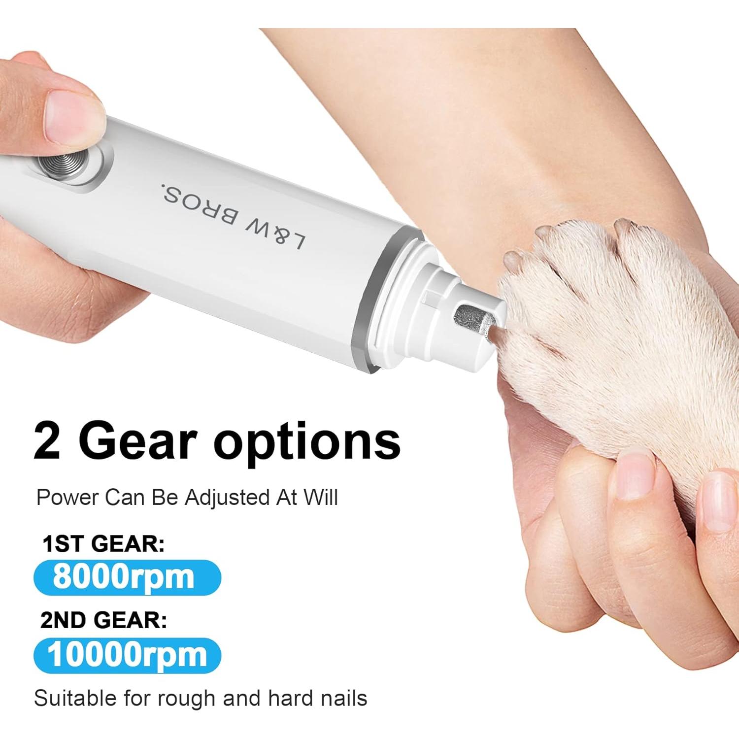 Cortadora de Uñas Eléctrica L&W BROS. para Perros Grandes