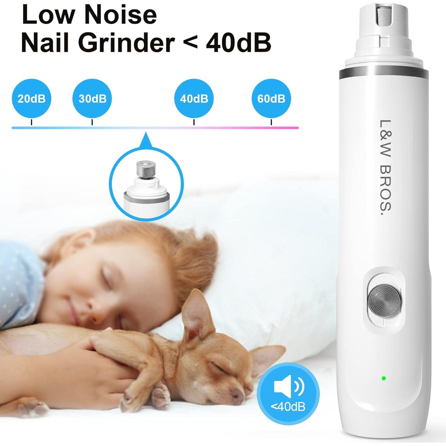 Cortadora de Uñas Eléctrica L&W BROS. para Perros Grandes