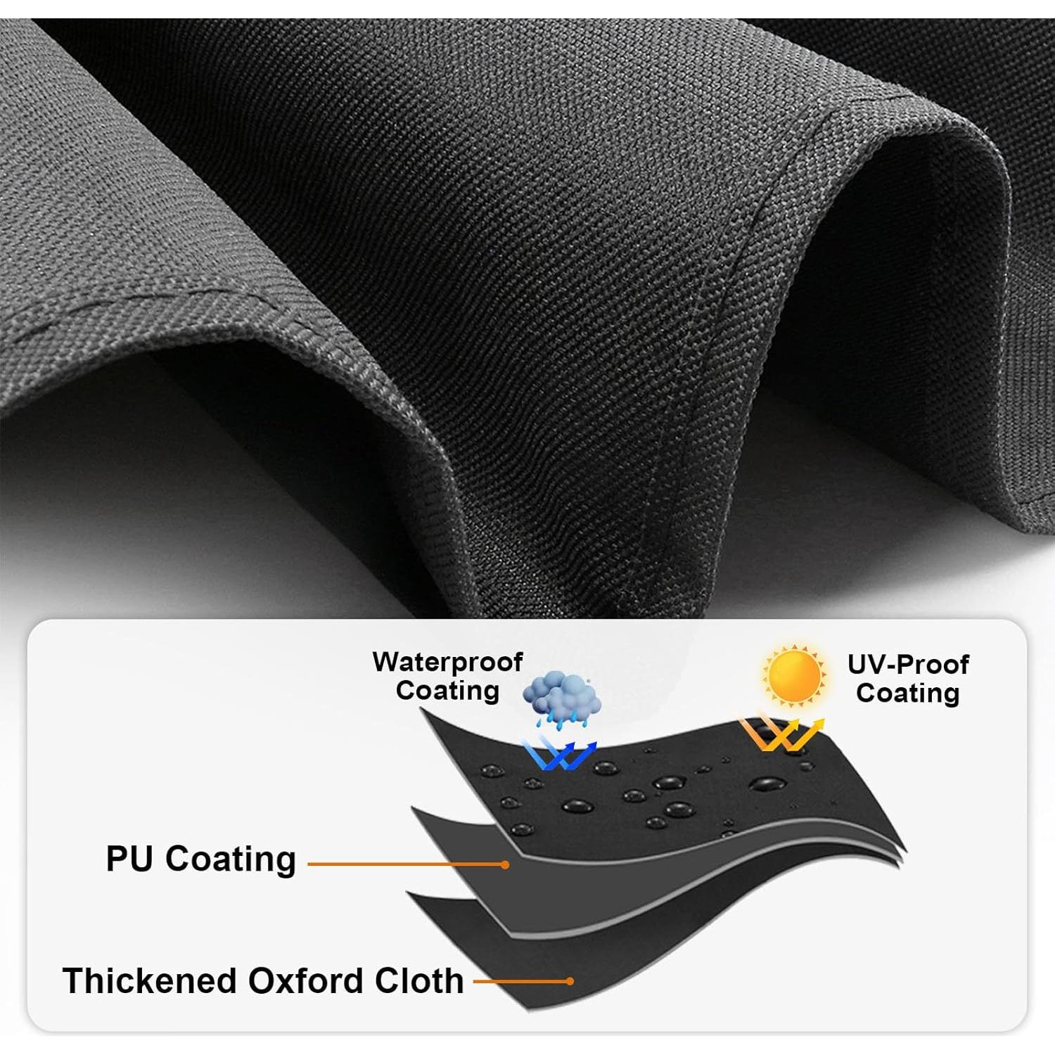 Cubierta de Carro Plegable TheElves Impermeable 96.5x55.9x50.8 cm