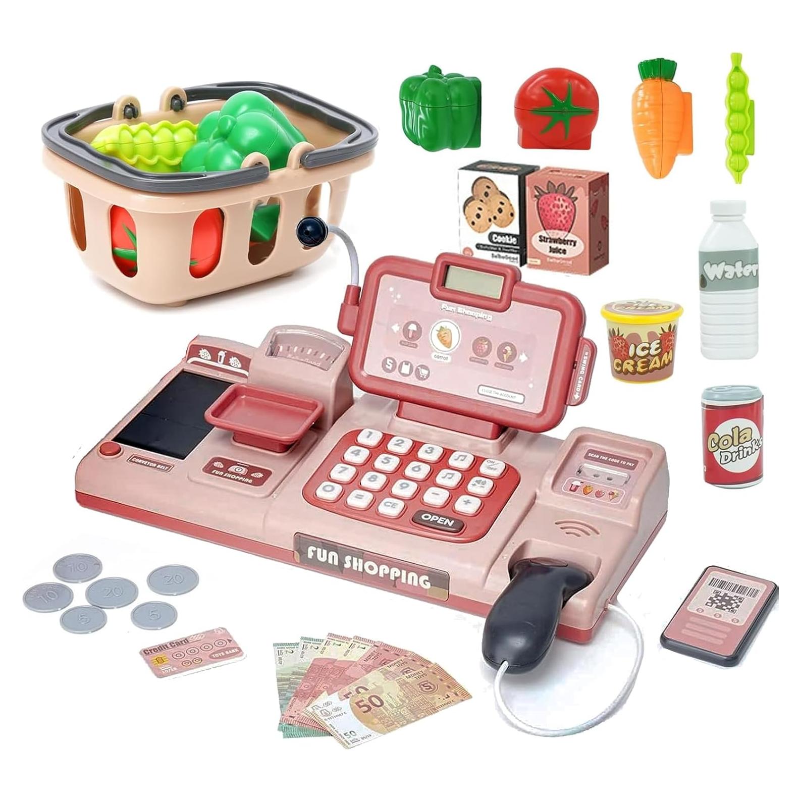 Caja Registradora de Juguete Ark Miido con Sonido y Accesorios