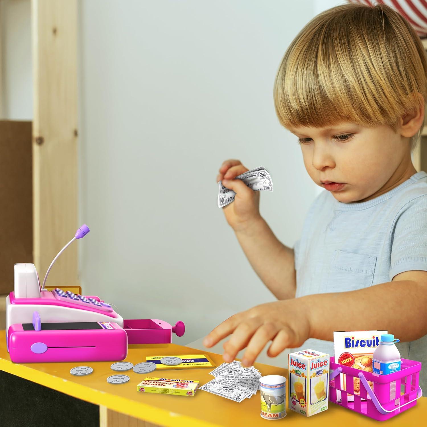 CifToys Juguete de Cajero Registro de Caja para Niños 0.72kg