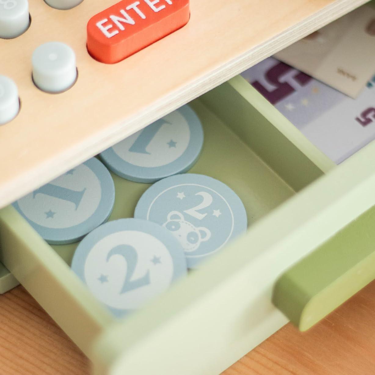 Registro de Caja de Madera UMU para Niños - 35 Piezas