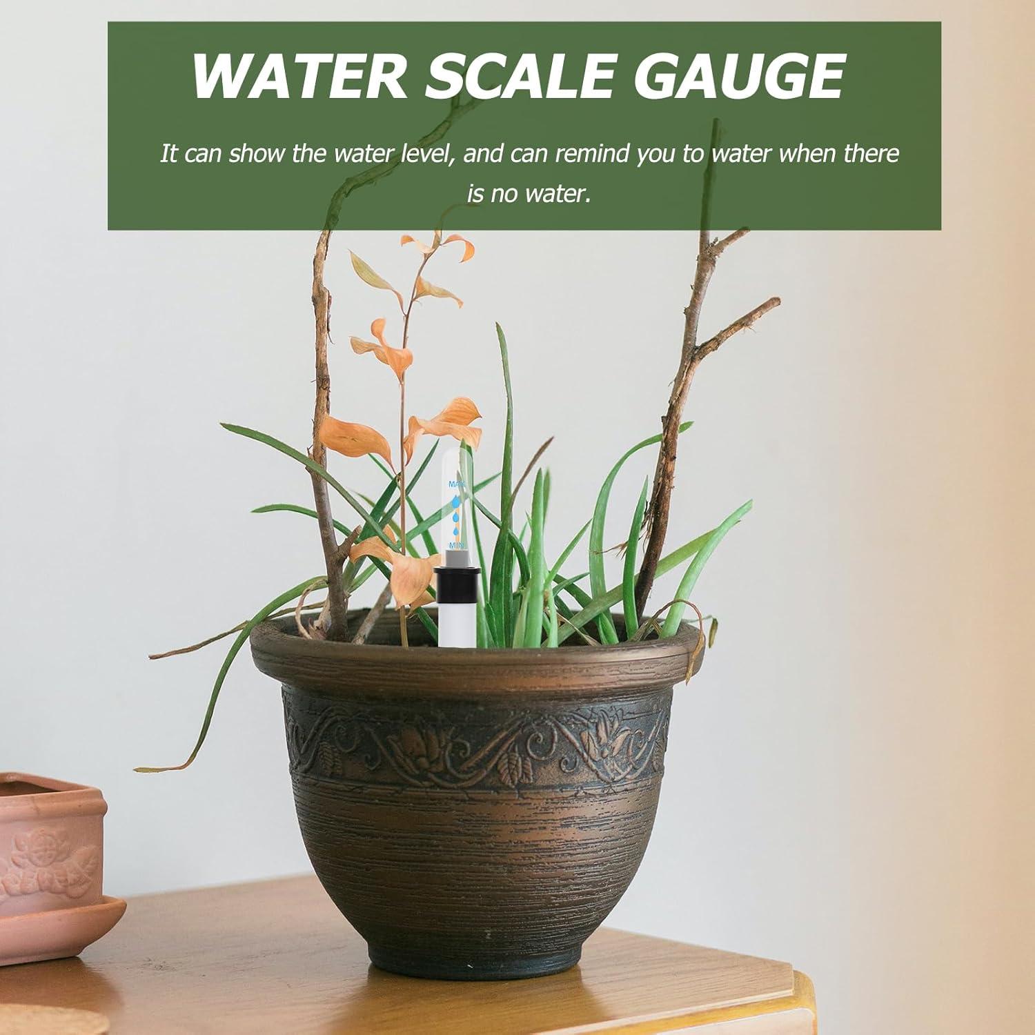 4 Indicadores de Nivel de Agua para Plantas Angoily - 9.4 a 25.9 cm