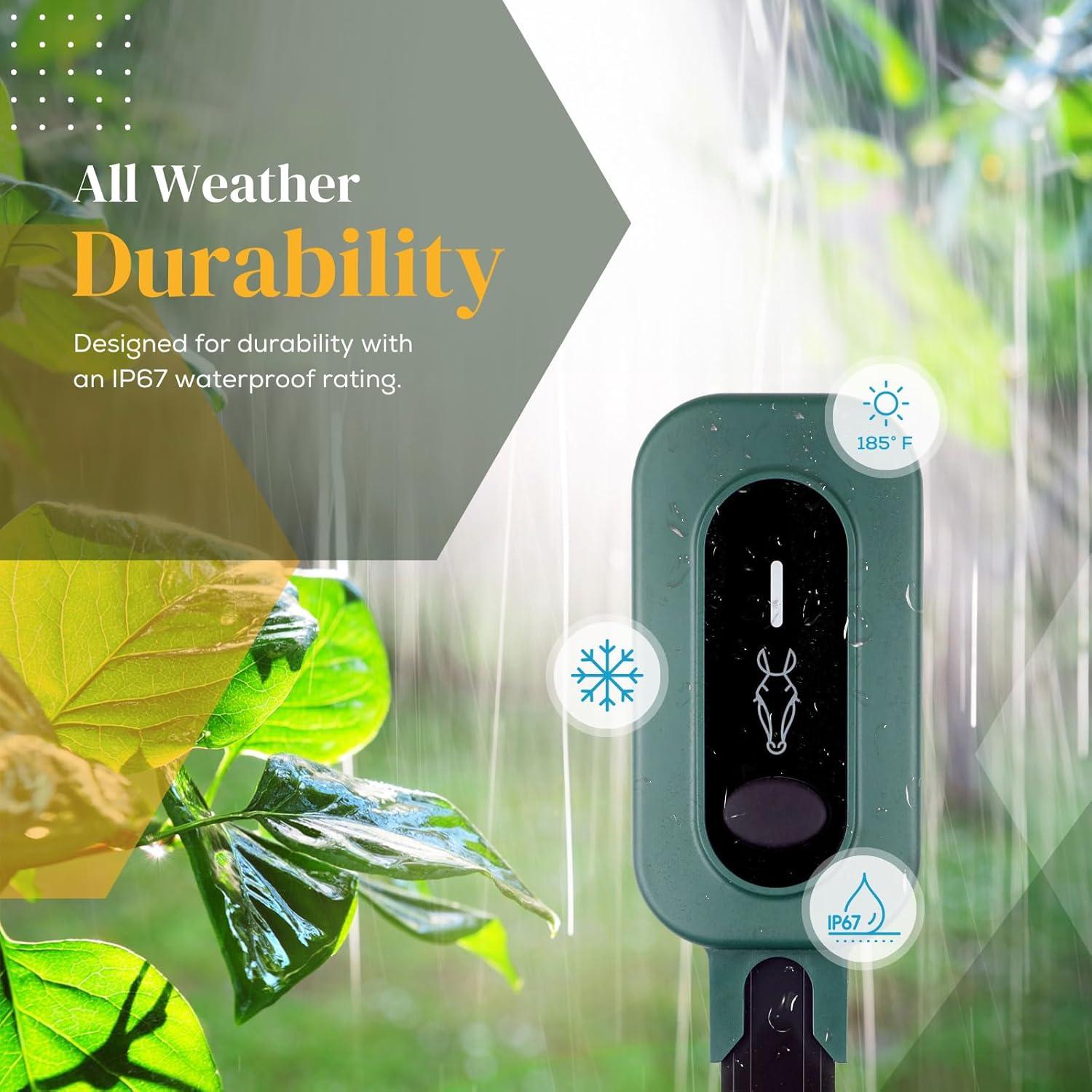 Sensor de Humedad de Suelo Linkstyle AFRA II 3 en 1 IP67