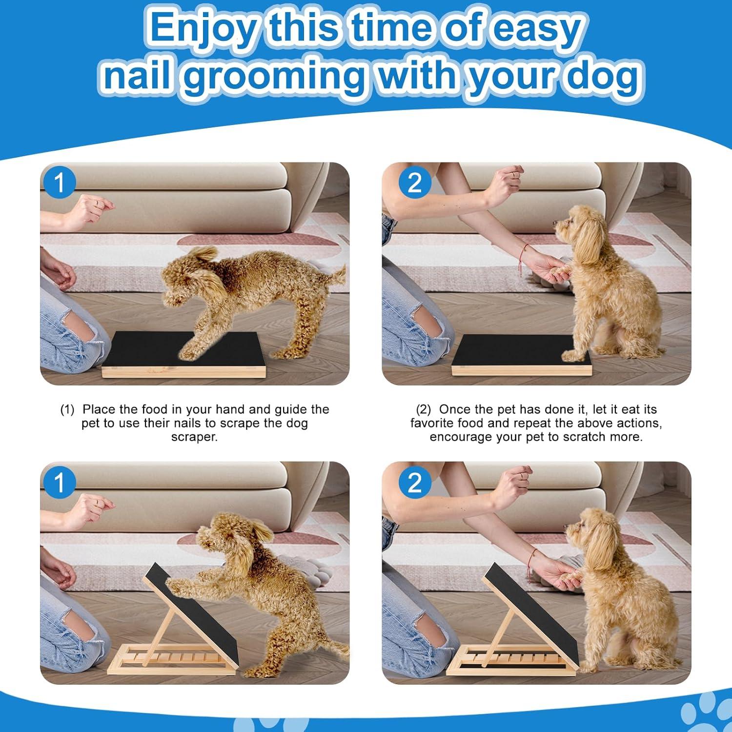 Alfombrilla para Uñas de Perro Xipet con Papel de Lija Incluido