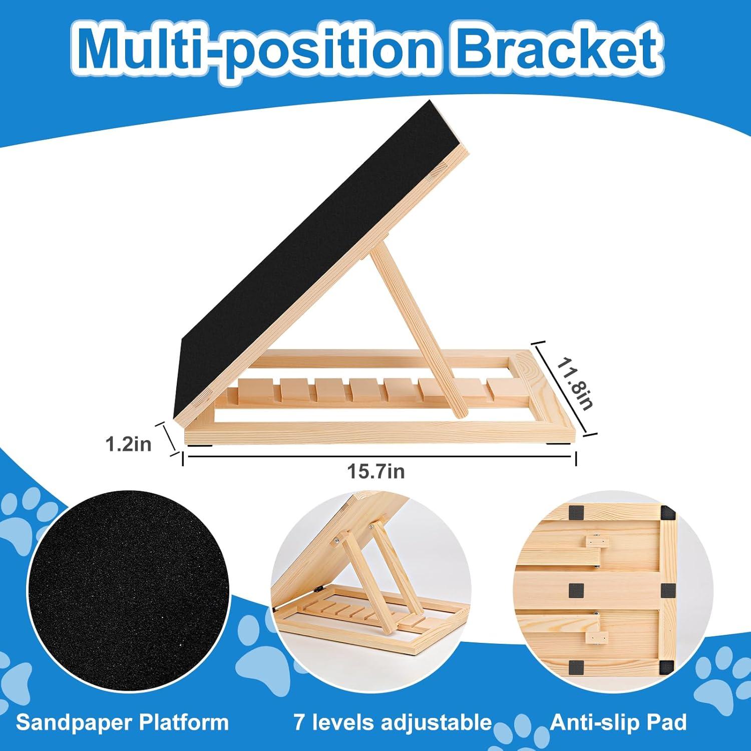 Alfombrilla para Uñas de Perro Xipet con Papel de Lija Incluido