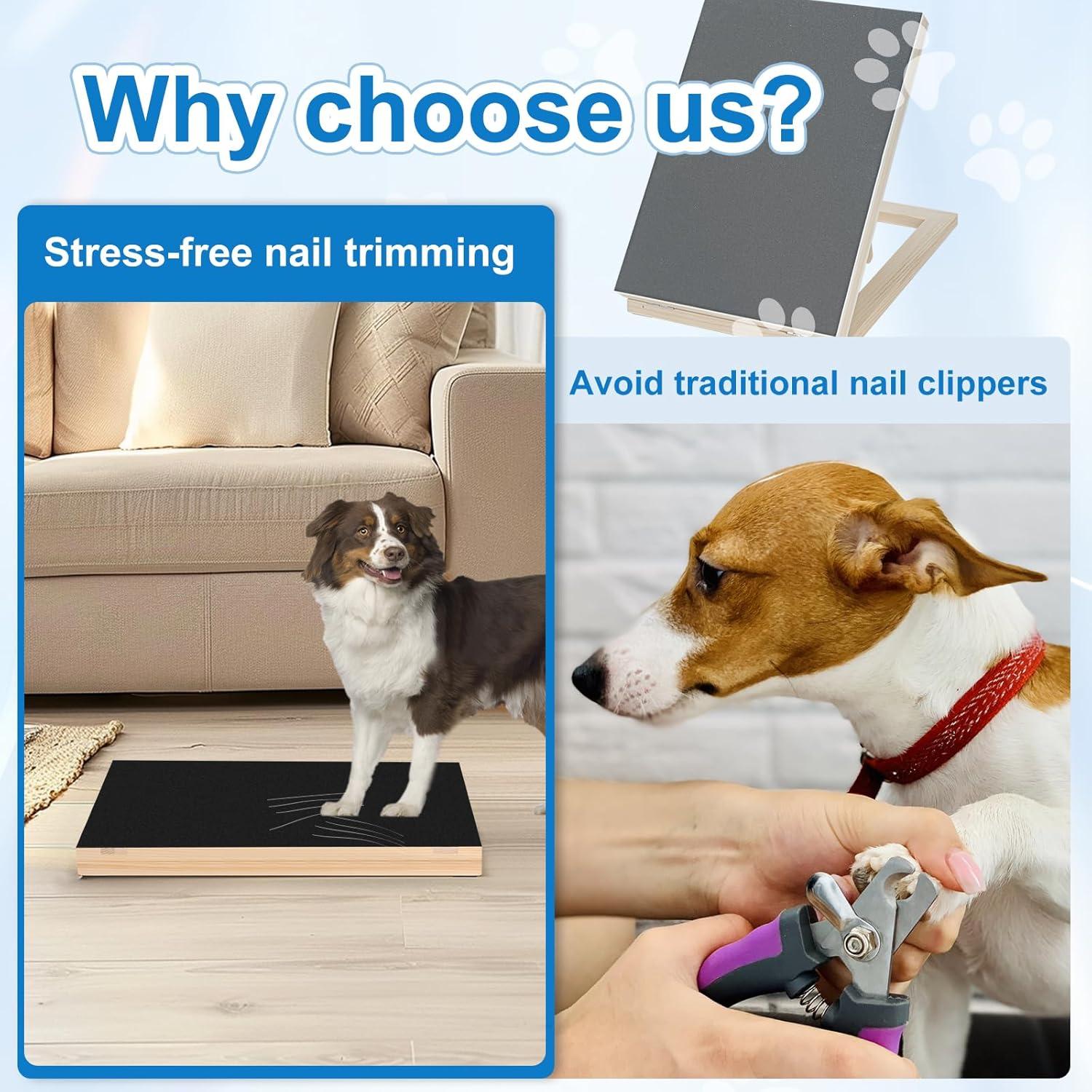 Alfombrilla para Uñas de Perro Xipet con Papel de Lija Incluido