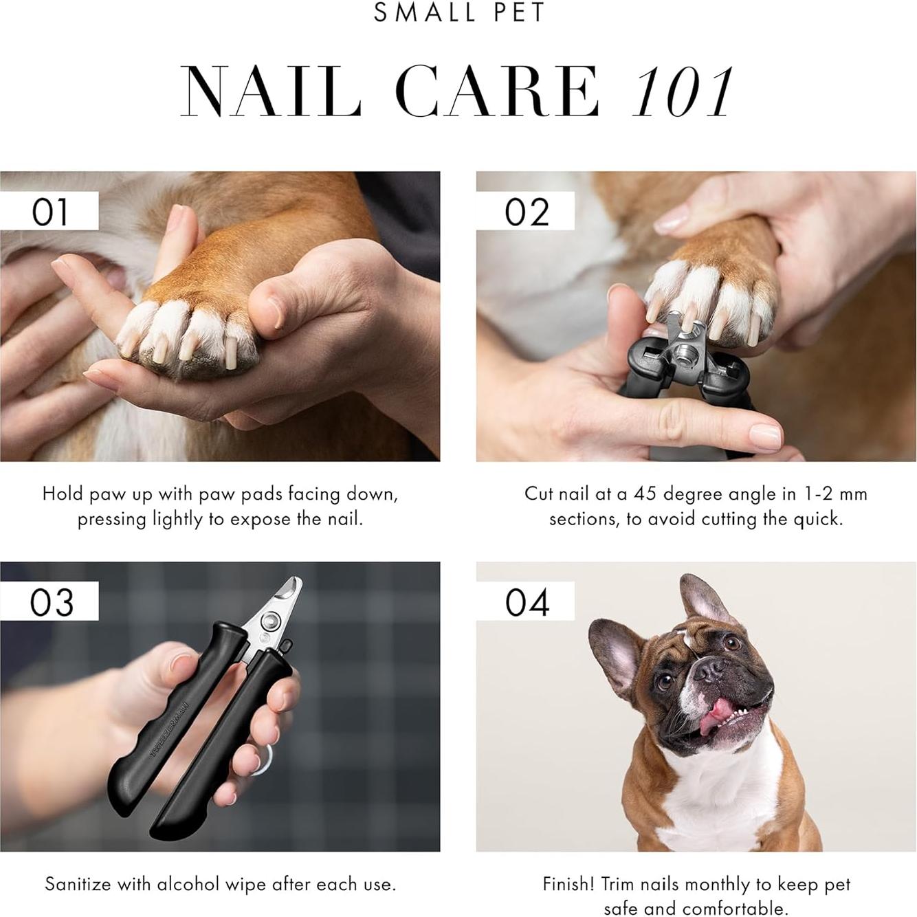 Cortauñas Profesional Tweezerman Pequeño para Perros y Gatos