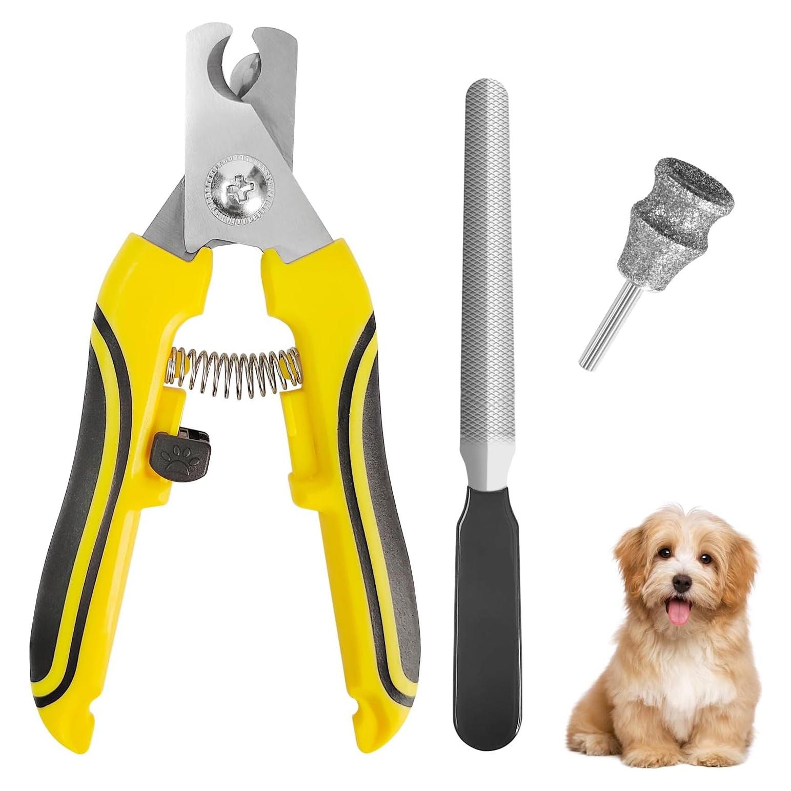 Cortauñas y Amoladora de Uñas para Mascotas PLATGO 19.5x11cm