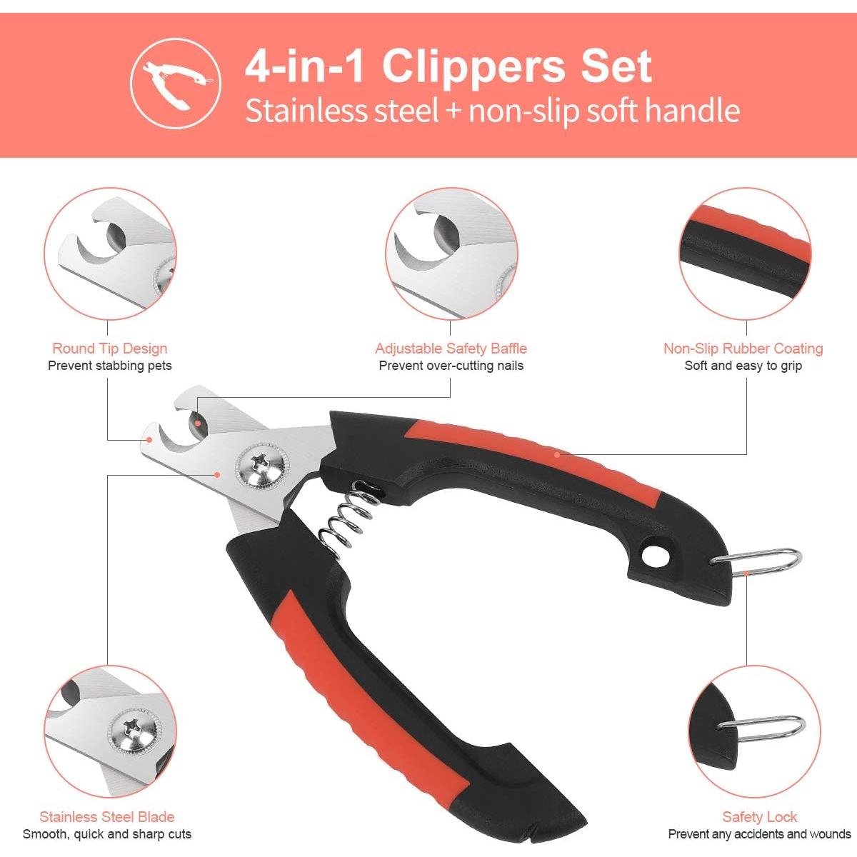 Juego de Cortauñas para Perros Bretheil-Penzance con Estuche