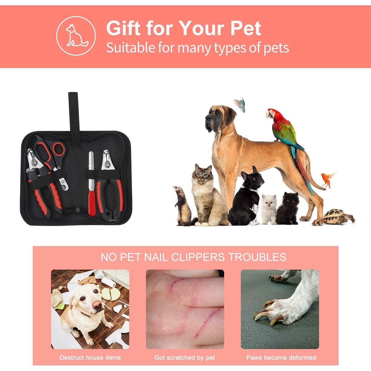 Juego de Cortauñas para Perros Bretheil-Penzance con Estuche