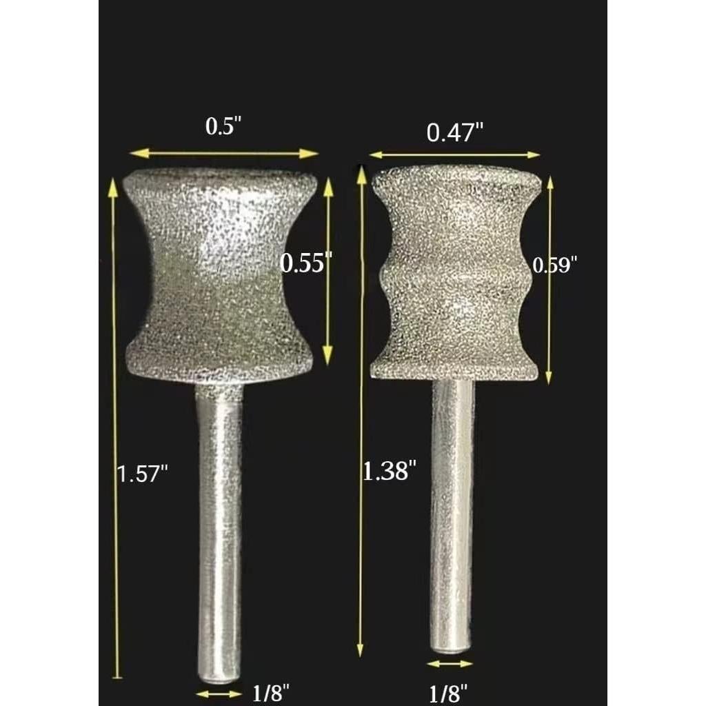 Puntas de amoladora de uñas para perros Bidelikeshangmao - Paquete de 2