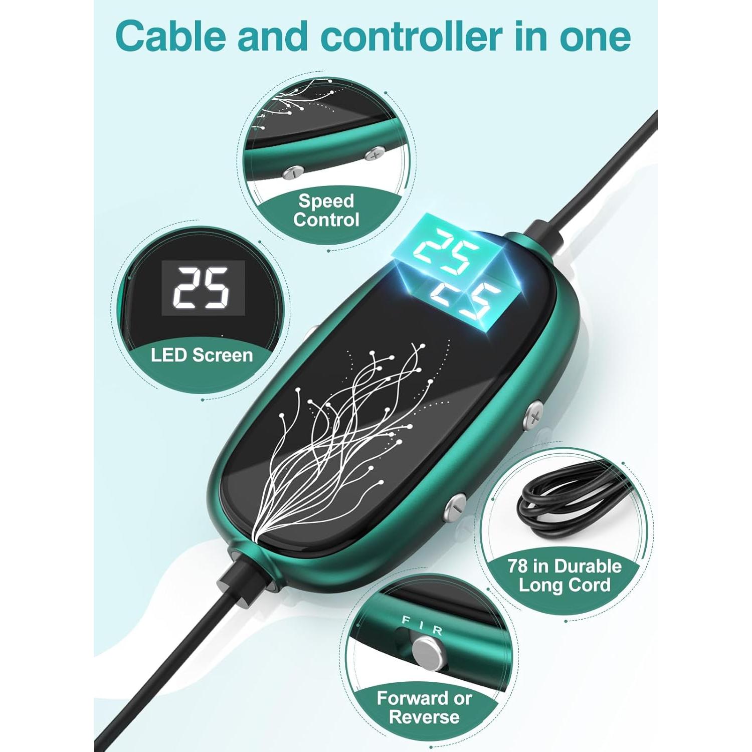 Kit de Manicura y Pedicura Subay, Taladro Eléctrico 25000RPM