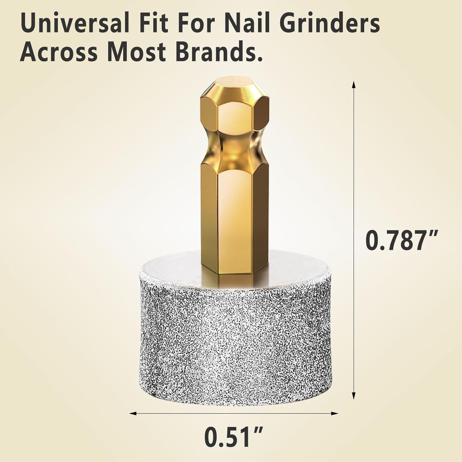 Cabezal de Repuesto IVEKEN para Amoladora de Uñas de Perro - 5 Piezas