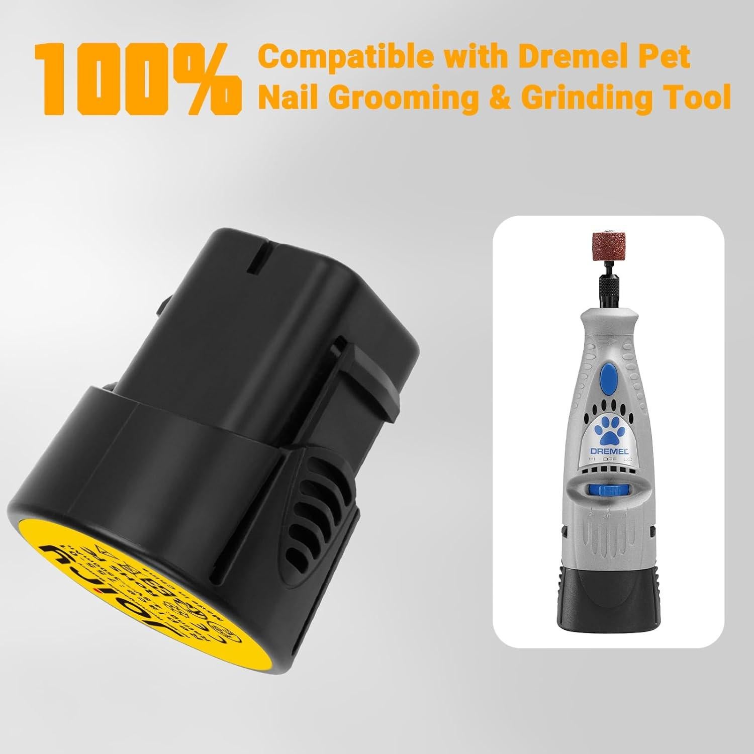 Batería Recargable Joiry 4.8V 3500mAh Ni-MH para Dremel