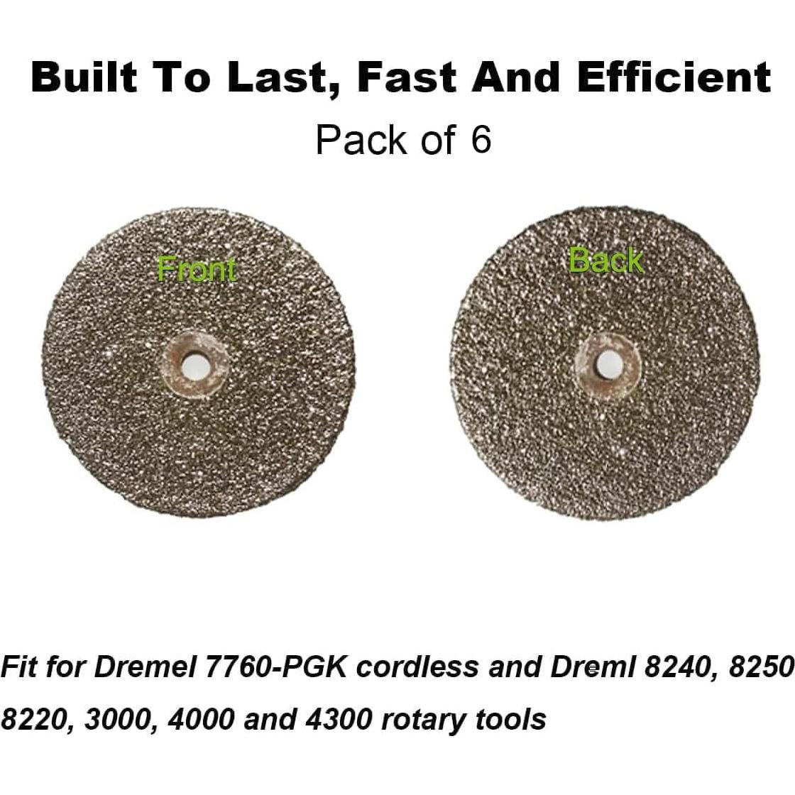 Discos de Lijado para Uñas de Mascotas Oxcearly 6pcs