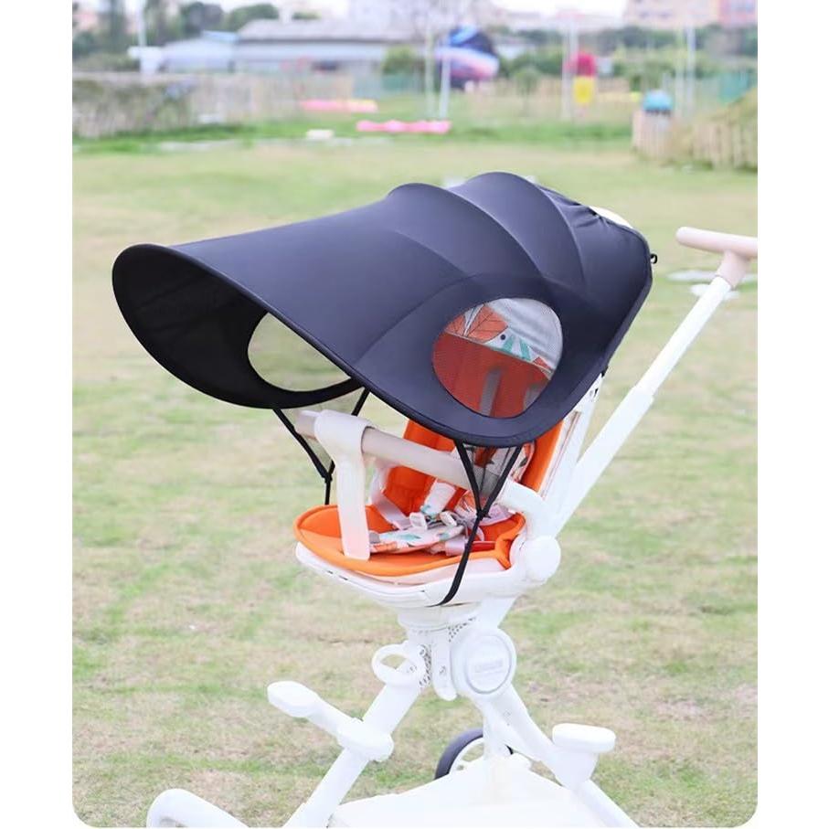 Cubierta de Sombra Grande Universal para Carritos de Bebé - Tela Impermeable UPF50+