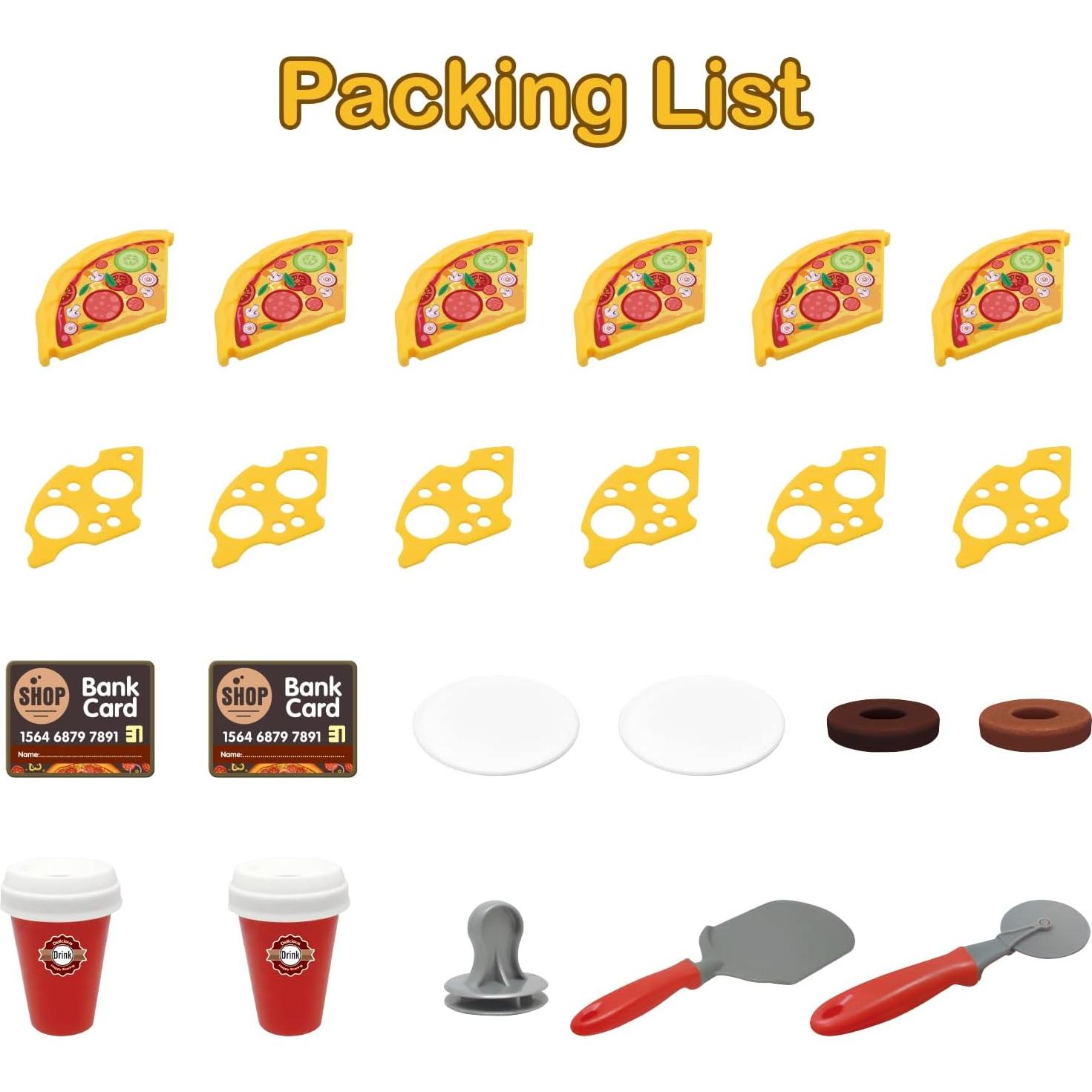 Juego de Imaginación de Café de deAO con Caja Registradora